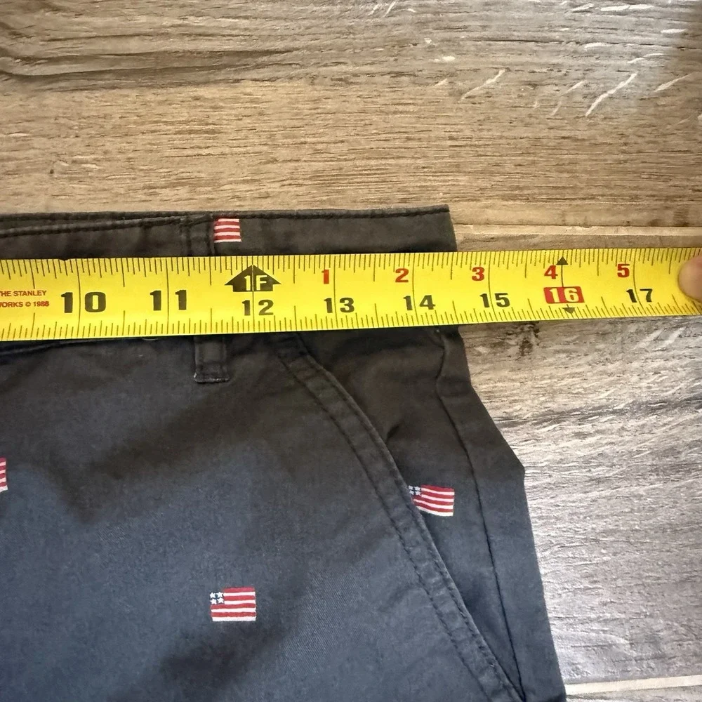 Old‎ Navy Boys XL 16 Shorts American Flag U.S.A. All Over Print Adjustable